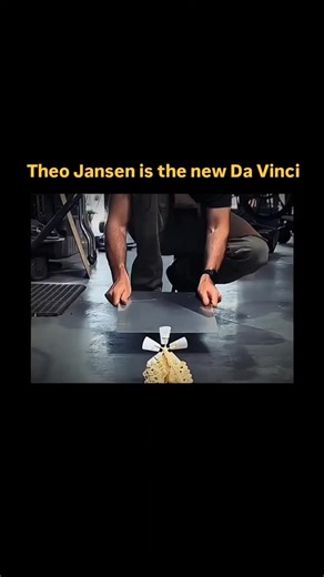 rich vibe on Instagram: "Dutch artist and inventor Theo Jansen has been developing his wind-powered "Strandbeests" since 1990. These kinetic structures merge art, physics, and engineering ~ walking across beaches without motors or electronics. His work highlights the growing overlap between creative design and sustainable technology. Follow for daily breakthroughs at the intersection of Al and technology. @richvibesstuf Unlock your FREE 100+ Al Toolkit to brainstorm, create & scale faster link i