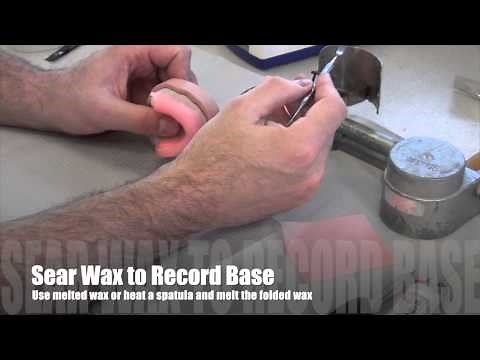 How to Fabricate a Record Base and Wax Rim for an Edentulous Maxilla