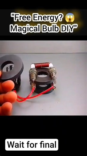 100% Free Energy? 😱 Magical Bulb DIY Experiment #shorts