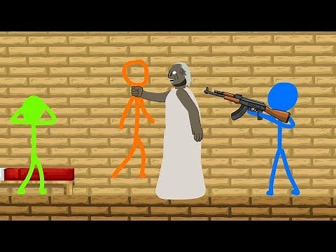 Stickman VS Granny Horror : Drawing Cartoons AVM Animation