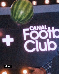 206K views · 88 reactions | Envie de faire un petit foot-pastèque avec Hervé Mathoux sur le plateau du Canal Football Club - CFC ? Découvrez les avantages d’être un abonné CANAL dans notre nouvelle série [Comment j’en suis arrivé là] et sur https://leclub.canal.fr/ ! | myCANAL | Facebook