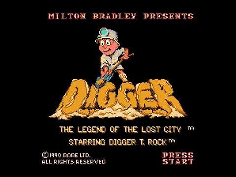 NES Longplay [707] Digger T. Rock: Legend of the Lost City