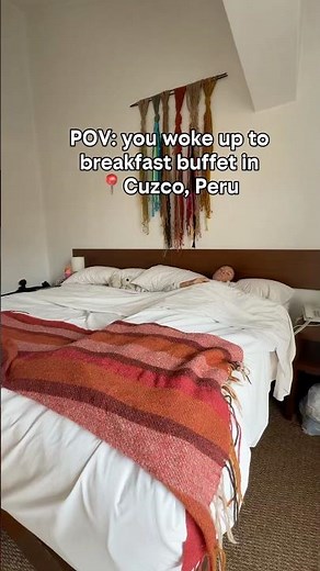 Breakfast in Cuzco, Peru 🇵🇪