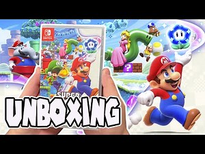 Super Mario Bros. Wonder (Nintendo Switch) Unboxing