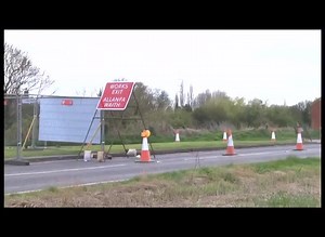 Welsh road signs have been put up close to a Lincolnshire village to the bewilderment of local people. Tydd Gote is more than a hundred miles from the Welsh border. Victoria Holland reports. | BBC East Yorkshire