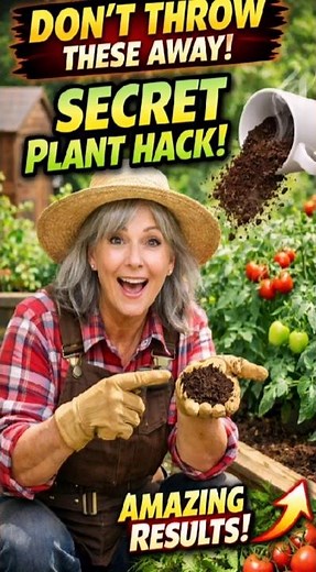 Don’t Throw Away Coffee Grounds! Secret Gardening Hack for Healthier Plants ☕🌱