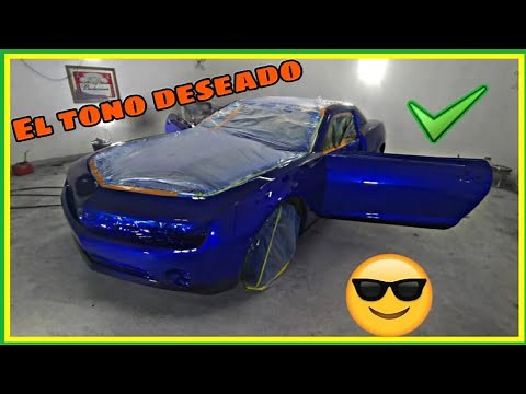 Pintura candy cobalt blue (el tono ideal)