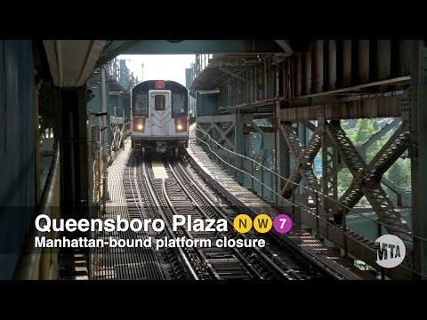 Queensboro Plaza Platform Closure 2023