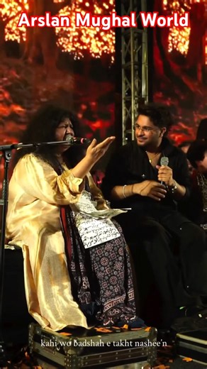 Abida parveen & Asim Azhar live together #viral #viralvideo #abidaperveen #asimazhar #live #concert
