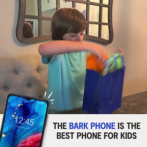 81K views · 270 reactions |  Welcome the Bark Phone - a kid's phone that your kid will be excited about. Plus, premium parental controls are built right in - giving parents the peace of mind they need!  No contracts required  Monitor texts, apps, social media, & searches.  GPS powered location tracking.  Remote phone lock. | Bark - Parental Controls | Facebook