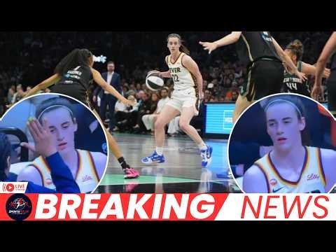 Caitlin Clark appears to snub Fever teammate in awkward shoulder pat moment