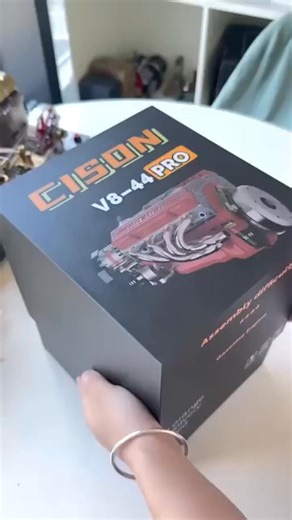 11 reactions · 4 comments |  For true gearheads only. Get your hands on the CISON Small-block V8 Model, featuring authentic 1/6 scale mechanics. Pistons move, water cools, and power roars - a mechanical marvel that will ignite every car enthusiast's passion. Build the beast that haunts every car lover's dream this Christmas!  Dare to assemble? Shop now before midnight!  | Initialet | Facebook