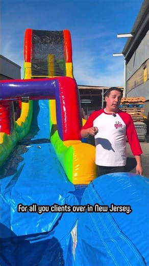 Make every event unforgettable with the 22' Fun Slide from Magic Jump! 🌈