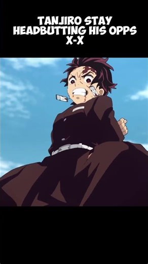 Tanjiro's headbutt 😭😭 | #demonslayer #demonslayerinfinitycastle #tanjiro