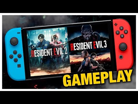 así es RESIDENT EVIL 2 y 3 REMAKE en Nintendo SWITCH 😐 Funciona bien? GAMEPLAY Cloud Version
