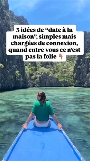Steph - sexotherapeuthe et experte en relation de couple on Instagram: "1. Le date « regarde-moi » Lumière basse. Musique lente. Face à face. Asseyez-vous l’un en face de l’autre. Sans parler. Sans toucher. Juste vous regarder pendant deux minutes. Puis une seule question : « Qu’est-ce que tu as encore envie de faire avec moi, mais que tu n’oses plus ? » Le malaise monte. La tension aussi. ⸻ 2. Le date du toucher interdit Règle claire : pas de sexe. Se déshabiller lentement, partiellement. Huile
