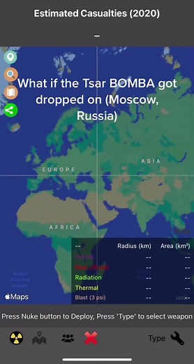 Not real ⚠️#nuclear #bomb #nuke #ww3 #ukraine #uk #tsarbomba #goviral | moscow russia