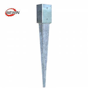 [Hot Item] 4X4 Galvanized Post Spike Base Holders for Wooden Posts
