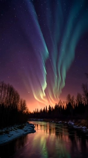 Dancing aurora 💚 #AuroraLights #FindYourLight #ResilientSoul #LightInTheDark #DreamersSoul #NatureInspires #RiseAndShine | Anggis