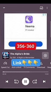The Alpha's Bride Season-2 Full ep356 to 360 link in the comment section 👇👇👇 #audio #love #story #series | Edgar Tereng