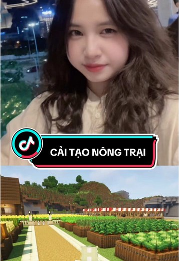 Cải tạo nông trại trong Minecraft cùng Myra