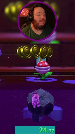 the darkside tried to kill me here #mario #challenge