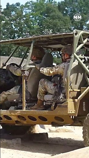 U.S. Army STUNTS On Infantry Squad Vehicle