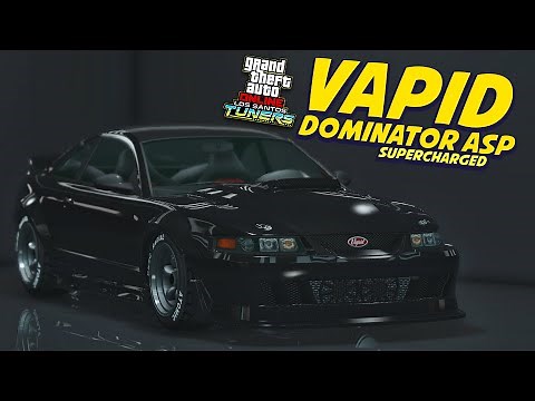 Building and Racing The NEW SUPERCHARGED Vapid Dominator ASP! | GTA Online Los Santos Tuners