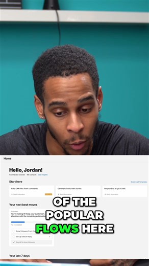 ManyChat Dashboard: Automate DMs, Get More Leads! #shorts