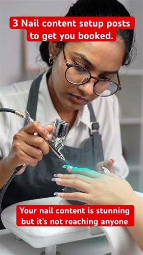 Your nail content is stunning, but it's not reaching anyone.
