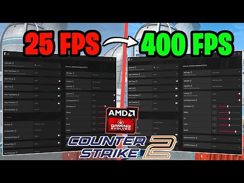 BEST AMD RADEON OPTIMIZATION for CS2 - (MAX FPS & VISUALS) | Counter-Strike 2🔧✔️2025!
