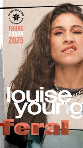 5.4K views · 3 comments | Geordie rising star, Louise Young, is bringing her debut stand-up show on tour and she will be coming to the @forgecomedyclub in BRIGHTON this week  ️ Thurs 24 April 8PM (Doors 7pm) #LouiseYoung #OnTour #GeordieHumour #lgbtqcommunity | Forge Comedy Club | Facebook