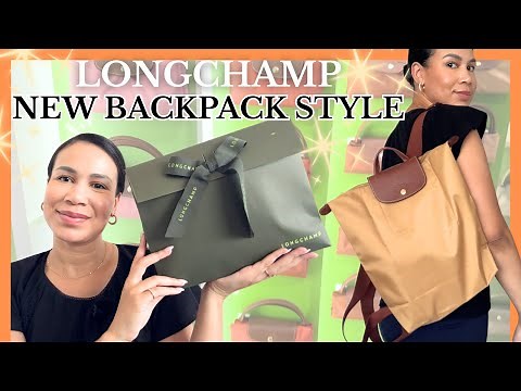 NEW Longchamp Le Pliage Backpack Reveal ✨ Elegant, Lightweight & Perfect for Everyday Use