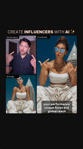 Abhi kala on Instagram: "One performance. Infinite characters. Record once → deploy everywhere. This changes how brands create content at scale 🌍 Same motion. Different faces. Different markets. If you want the tools + system behind this, comment ‘aipapito’ 👇 I’ll DM you the details."