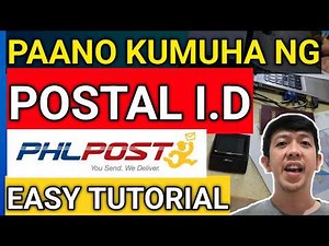 PAANO KUMUHA NG POSTAL ID SA PHILPOST | EASY TUTORIAL