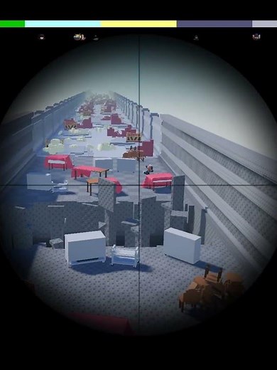 From Runner to Sniper 🎯 | Survive The Sniper Roblox #roblox #robloxmemes #yematxgaming #funny