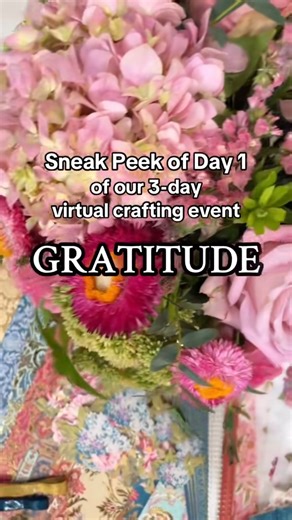 5.2K views · 113 reactions | Only 44 days until Create 2025! Have you reserved your spot to the crafting event of the year? Here's a sneak peek at the gorgeous colors and patterns you'll be crafting with on day one! https://annagriffin.com/products/anna-griffin-create-2025?_pos=1&_psq=create&_ss=e&_v=1.0 | Anna Griffin Inc. | Facebook