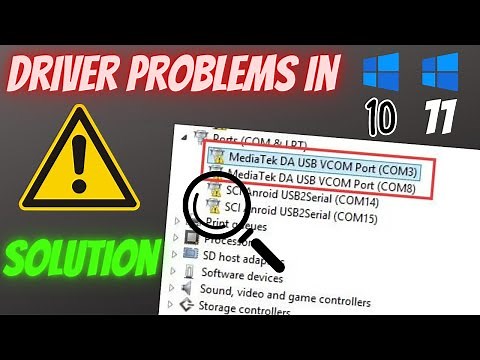 Driver Problem in Windows 10 & 11 | In New windows & Laptop | fix yellow exclamation Very Easy