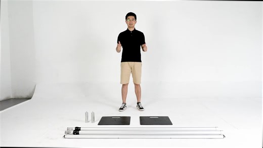 1-Panel Pipe And Drape Kit Heavy Duty Backdrop Accessories Adjustable Stand