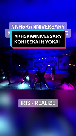 IRIS - REALIZE by @kohisekai ft YOKAI.IND #wotagei #wota #idol #dance #chant #chantmix #KH5KANNIVERSARY
