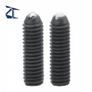 [Hot Item] Zbpsls M8 Spring Setting Plunger Screw Plunger Spring Pin Long Nose Press Fit Spring Plunger