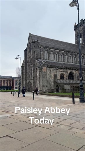 Paisley Abbey today #historytime #abbey #paisley #work #worklife