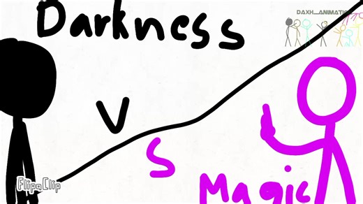 Darkness vs Magic Animation Showdown