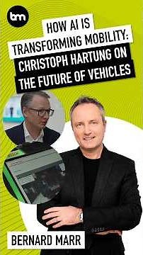 How AI Is Transforming Mobility: Christoph Hartung On The Future Of Vehicles