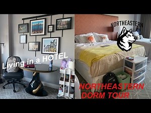 NORTHEASTERN COLLEGE DORM TOUR