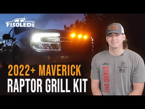 2022+ Ford Maverick Raptor Grill Kit Installation F150LEDS