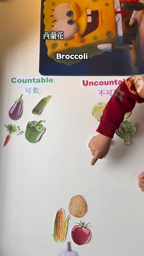 Countable vs. Uncountable Vegetables 🥦🥕 #englishfuns #yutian #ESL #TEFL #TESOL #Vocabulary #Grammar #EnglishTeacher #IELTS #TOEFL #DailyEnglish #PhrasalVerb#英語 #انجليزي #ingles #英語を習う #영어를배우다 #ingilizce #английский #inglés #inglese #angielski #ingilizceöğreniyorum #ingilizceogren #inglesfluente #inglesonline | Englishfuns