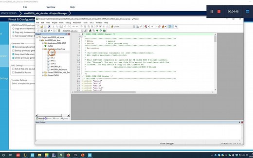STM32CUBEMX(6)--ADC通过DMA方式读取，USART打印