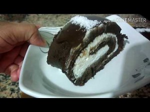 gateau roule au chocolat simple et facile