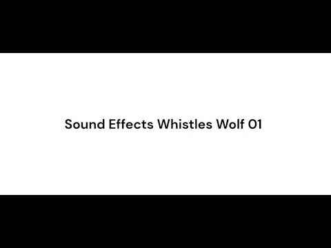 Sound Effects Whistles Wolf 01